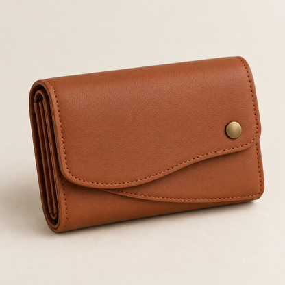 Layered Fold Wallet for Everyday Essentials